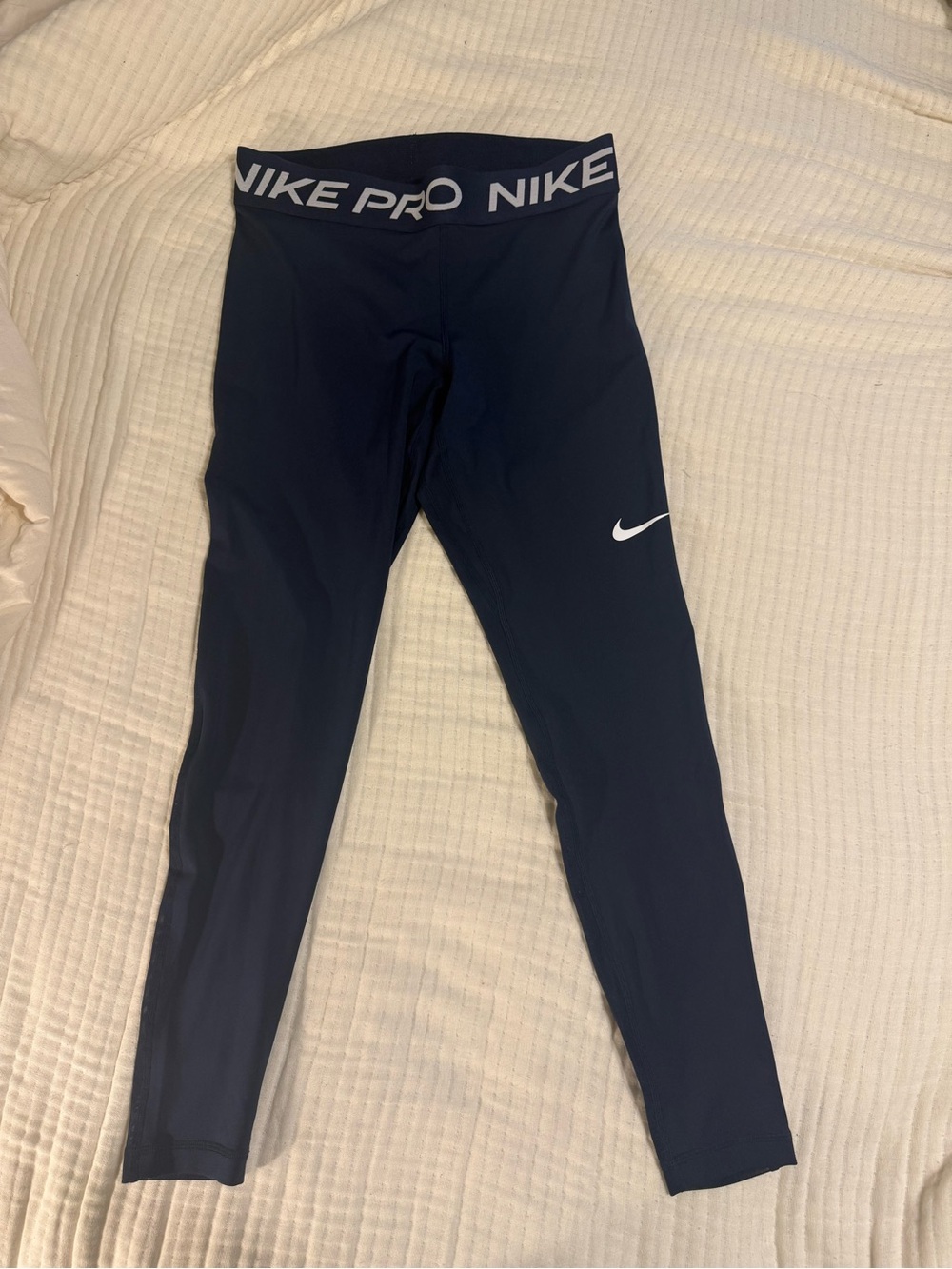 Nike Pro Navy Leggings